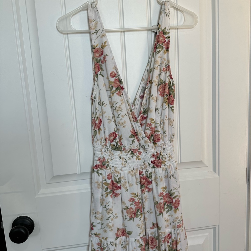 American Eagle Pink Halter Jumpsuit Resort Wear